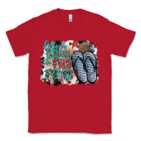 Red life is better in fılp flops Classic Tee - SublimationCraftShop