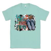 Seafoam life is better in fılp flops Classic Tee - SublimationCraftShop