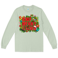 Matcha one merry teacher Long Sleeve Tee - texasbilliewilder