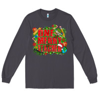Smoke one merry teacher Long Sleeve Tee - texasbilliewilder