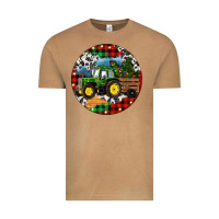 Vintage Camel Christmas Farm Tractor Vintage Tee - RanaPortraitStore