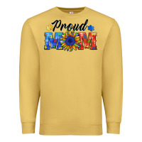 Antique Gold proud mom autism Premium Sweatshirt - BarkalooDesign