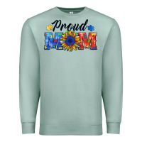 Seafoam proud mom autism Premium Sweatshirt - BarkalooDesign