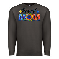 Smoke proud mom autism Premium Sweatshirt - BarkalooDesign