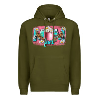Army Green mom fuel Premium Hoodie - NancyCooperArtShop