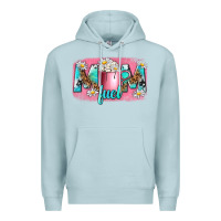 Blue Mist mom fuel Premium Hoodie - NancyCooperArtShop