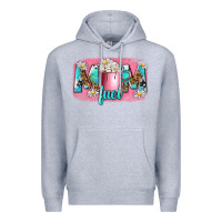 Heather Grey mom fuel Premium Hoodie - NancyCooperArtShop