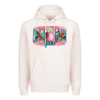 Pale Pink mom fuel Premium Hoodie - NancyCooperArtShop