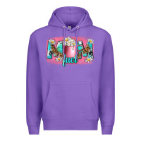 Purple mom fuel Premium Hoodie - NancyCooperArtShop