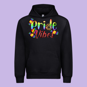 Pride Vibes Lgbtq Urban Hoodie Designed By Bundleandbundleshop