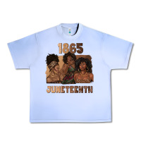Grape Ice 1865 juneteenth melanin with afro Urban Heavy Tee - texasbilliewilder