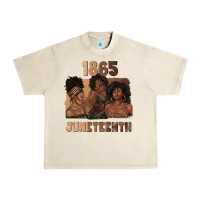 Sandshell 1865 juneteenth melanin with afro Urban Heavy Tee - texasbilliewilder