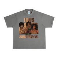 Tornado 1865 juneteenth melanin with afro Urban Heavy Tee - texasbilliewilder