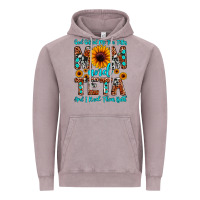 Vintage Zinc god gifted me two titles mom and teta and i rock t Vintage Hoodie - JahusDesignShop