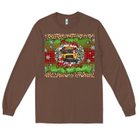 Chestnut Christmas school bus Long Sleeve Tee - texasbilliewilder