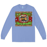 Colony Blue Christmas school bus Long Sleeve Tee - texasbilliewilder