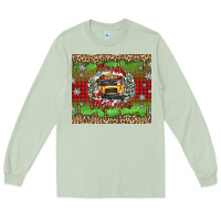 Matcha Christmas school bus Long Sleeve Tee - texasbilliewilder