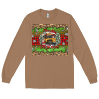 Toasted Coconut Christmas school bus Long Sleeve Tee - texasbilliewilder