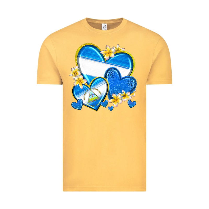 Nicaragua Hearts Vintage Tee by texasbilliewilder | Teevron
