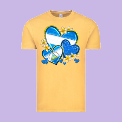 Vintage Tee nicaragua hearts