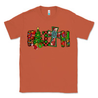 Copper christmas faith with cross Classic Tee - CowhideDigitalArt