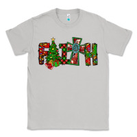 Moon Dust christmas faith with cross Classic Tee - CowhideDigitalArt