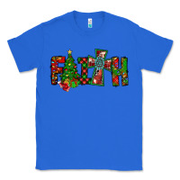 True Royal christmas faith with cross Classic Tee - CowhideDigitalArt