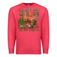 Cardinal aintgoin down til the sun comes up desert Premium Sweatshirt - NancyCooperArtShop