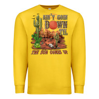 Lemon aintgoin down til the sun comes up desert Premium Sweatshirt - NancyCooperArtShop