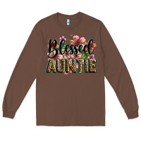Chestnut flowers blessed auntie Long Sleeve Tee - Zillion Design Studio