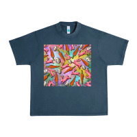 Midnight Navy Easter bunny carrot and quail egg Urban Heavy Tee - RanaPortraitStore