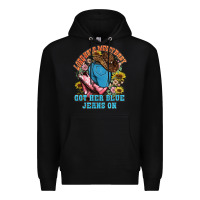 Black lord have mercy baby got her blue jeans on Premium Hoodie - NancyCooperArtShop