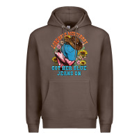 Coffee lord have mercy baby got her blue jeans on Premium Hoodie - NancyCooperArtShop
