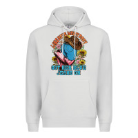 Dove Grey lord have mercy baby got her blue jeans on Premium Hoodie - NancyCooperArtShop