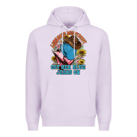 Lilac lord have mercy baby got her blue jeans on Premium Hoodie - NancyCooperArtShop