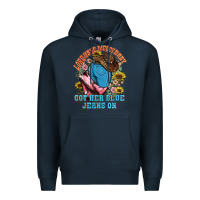 Navy lord have mercy baby got her blue jeans on Premium Hoodie - NancyCooperArtShop