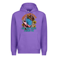 Purple lord have mercy baby got her blue jeans on Premium Hoodie - NancyCooperArtShop