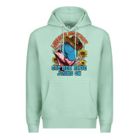 Seafoam lord have mercy baby got her blue jeans on Premium Hoodie - NancyCooperArtShop