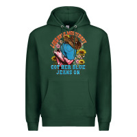 Sports Green lord have mercy baby got her blue jeans on Premium Hoodie - NancyCooperArtShop