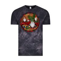 Cloud Black Gnome Truck Christmas Vintage Tee - RanaPortraitStore