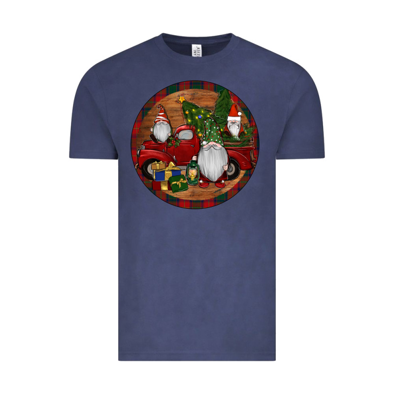Gnome Truck Christmas Vintage Tee by RanaPortraitStore | Teevron