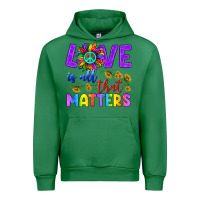 Emerald Love İs All That Matters Urban Hoodie - BundleAndBundleShop