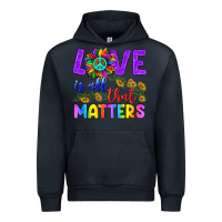 Navy Love İs All That Matters Urban Hoodie - BundleAndBundleShop