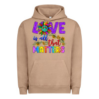 Pigment Burro Love İs All That Matters Urban Hoodie - BundleAndBundleShop