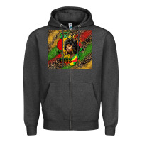 Charcoal Heather free ish since 1865 Zipper Hoodie - HRA Design Shop