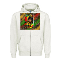 Oatmeal Heather free ish since 1865 Zipper Hoodie - HRA Design Shop