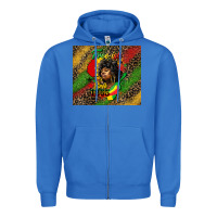 True Royal free ish since 1865 Zipper Hoodie - HRA Design Shop