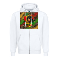 White free ish since 1865 Zipper Hoodie - HRA Design Shop
