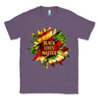 Lavender black lives matter sunflower Classic Tee - HRA Design Shop