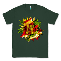 Sports Green black lives matter sunflower Classic Tee - HRA Design Shop